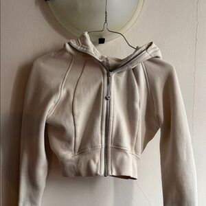 Lululemon Cropped Zipped Hoddie